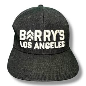 BARRY'S BOOT CAMP LOS ANGELES Snapback Hat Dark Denim